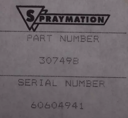 Spraymation 307498 Gun Driver Module 175VDC 