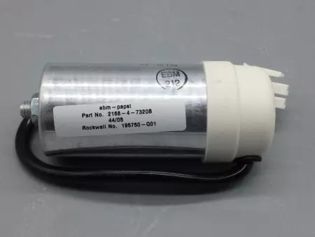 Ziehl-Abegg 2364-SPH03A Bridge Fan & Capacitor D-G Current Codes 