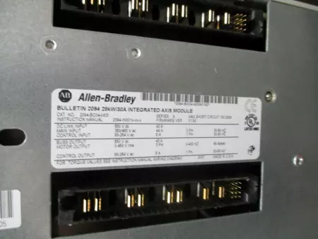 Allen Bradley 2094-BC04-M03-M SER.A Kinetix 6000 Integrated Axis Module 28kW 