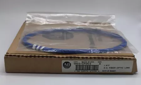 NEW Allen-Bradley 1403-CF003 SER.A 3M Fiber Optic Link 