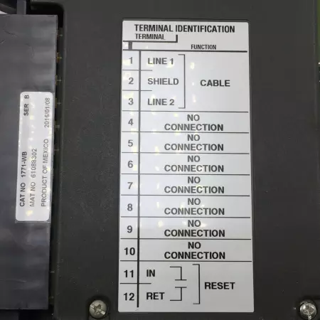 Allen-Bradley 1771-ASB SER.E Remote I/O Adapter Module 