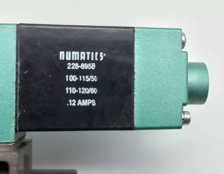 NUMATICS 153SS515K016T30 DOUBLE SOLENOID VALVE MARK 15 120V 60HZ 150PSIG 