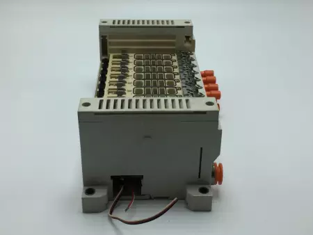  SMC VV5Q21-10 MANIFOLD VALVE PLUG-IN 10 STATION (EXCELLENT) 