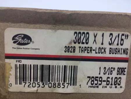 NEW Gates 7859-6103 Taper Lock Bushing 1-3/16