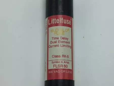 NEW Littelfuse FLSR60 Slo-Blo Time Delay Fuse 600V 60Amp Class RK5 