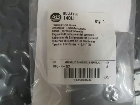 NEW Allen-Bradley 140U Terminal End Cover Lot of 7