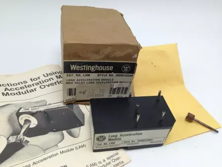 Westinghouse LAM 2608D22G04 Long Acceleration Module, 5 PIN 