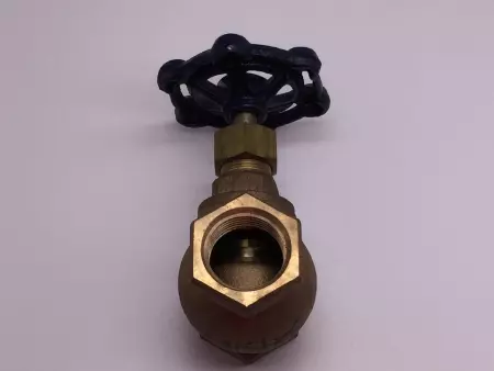 NEW  650-125-1 BRONZE 1IN GLOBE VALVE FIG. 650 CLASS 125 