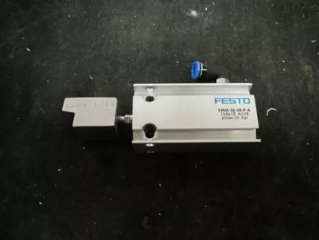  Festo EMM-16-10-P-A Compact Cylinder 158618 