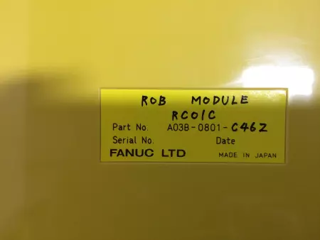  Fanuc A03B-0801-C462 Robot Control Module TESTED/CLEANED 