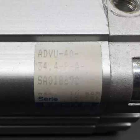  FESTO ADVU-40-34.4-P-A-SA016890 Pneumatic Cylinder 40mm Bore 34.4mm Stroke 