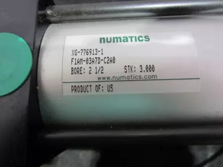  Numatics XG-776913-1 Cylinder TESTED 