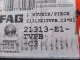 FAG 21313-E1-TVPB-C3 Spherical Roller Bearing 65mm I.D. Dia. 