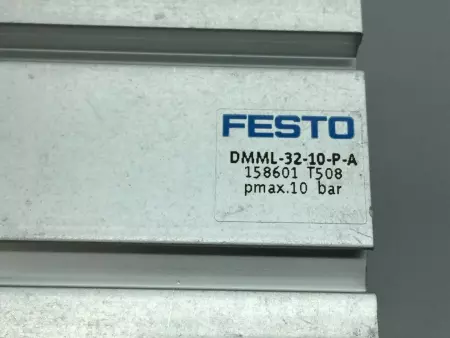 NEW FESTO DMML-32-10-P-A 158601 COMPACT CYLINDER BORE 32MM 