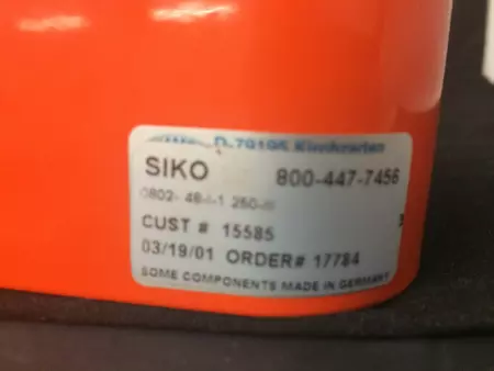  SIKO DA-0802-48-I-1, 250 5-Digit Position COUNTER 