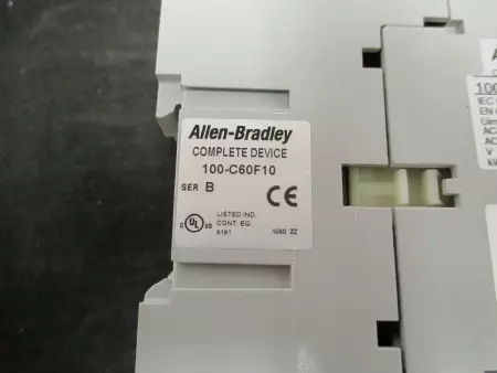  Allen Bradley 100-C60F10 Non-Reversing Contactor TESTED 