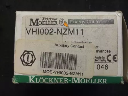 Moeller VHI002-NZM11 Auxiliary Contact 