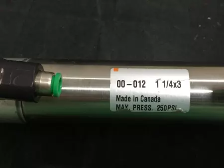 NUMATICS 00-012 250PSI CYLINDER 1-1/4X3  BORE 