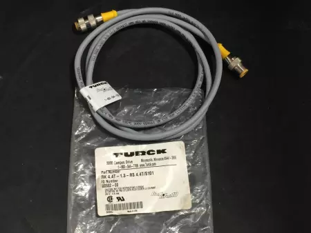 TURCK RK 4.4T-1.3-RS 4.4T/S101 FLEXLIFE 10 MOLDED CORDSET 