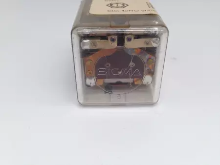  SIGMA 42RO-500S-SIL DPDT RELAY, 2 AMP, 28VDC, 120VAC 