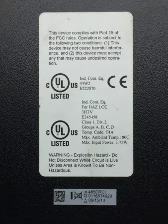  B&B Electronics 485DRCI RS-232 to RS-422/485 Converter TESTED 