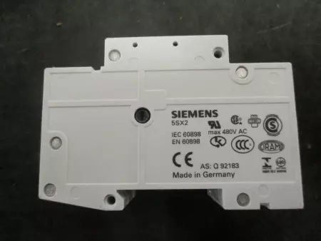 Siemens 5SX2 203-7 Circuit Breaker 