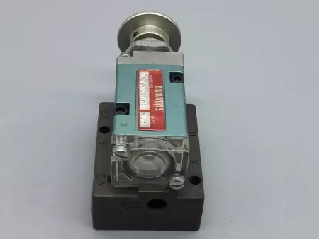 NUMATICS 11BSA44AOA SOLENOID VALVE PUSHBUTTON W/BASE 