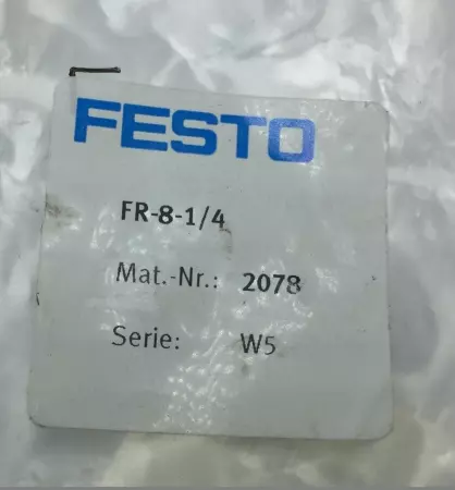 FESTO FR-8-1/4 DISTRIBUTOR BLOCK 8 OUTLETS 16BAR 2078 