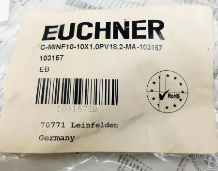 NEW EUCHNER C-MINF10-10X1,0PV18,2-MA CABLE 