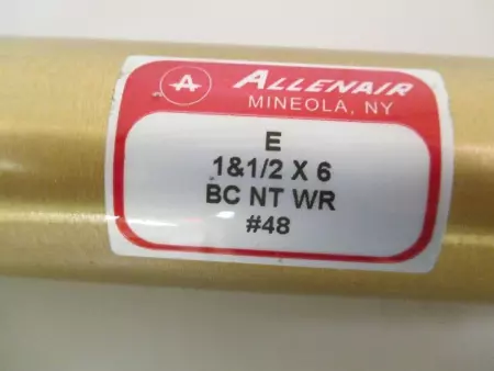 Allenair E1&1/2X6 Pneumatic Cylinder TESTED 