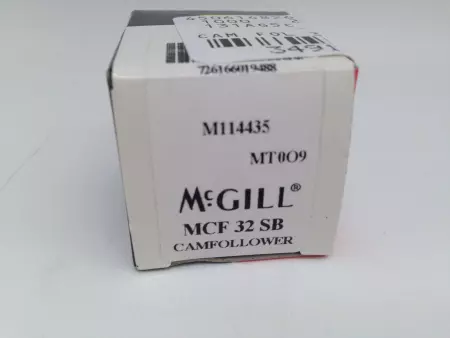 NEW MCGILL MCF 32 SB Cam Follower, Metric CAMROL Crowned 