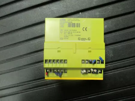 Pilz PU3Z 230VAC Safety Relay 120-240AC, 24VDC PN 775505 