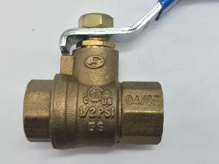 OVC 200BRFT BRASS BALL VALVE 250PSI 3/8IN NPT 