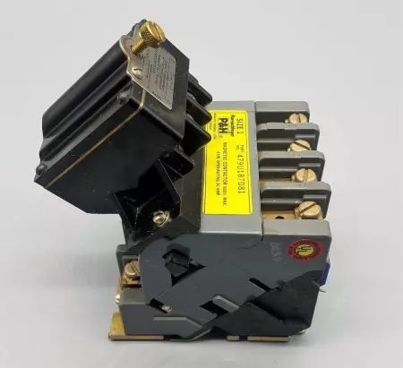  P&H / MORRIS 479U187D81 W/ 479U114 MAGNETIC CONTACTOR WITH TIMER ON DELAY, 30 A