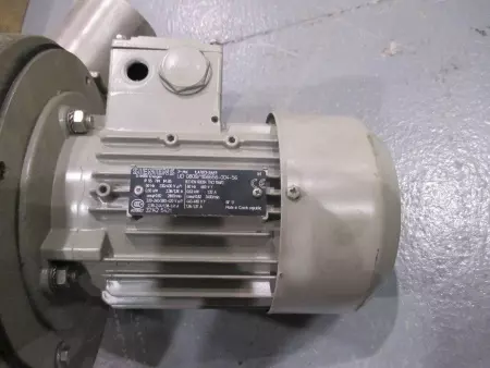 Siemens 1LA7073-2AA11 AC Motor 0.63kW W/ Moro MN552T5L Blower-Italy 