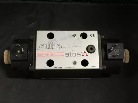 Atos DKU-1710-25 Solenoid Directional Valve 24VDC 