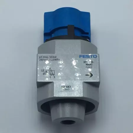 FESTO HE-...-D-MAXI-AD43 DIRECTIONAL REGULATOR VALVE 16 BAR 170683 