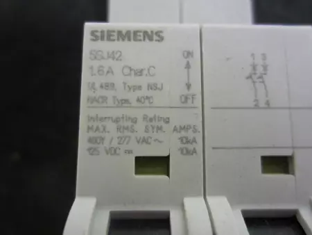 NEW  5SJ4215-7XX42 2-Pole Circuit Breaker 