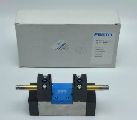 NEW FESTO MN1H-5/3E-D-1-S-C 159682 SOLENOID VALVE 1200 l/MIN 230PSI 