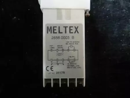  Meltex 2656.0003 B Panel Meter Series B 