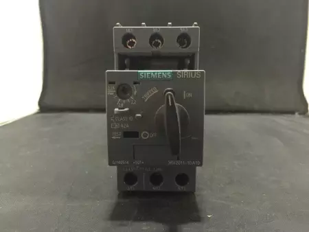 Siemens 3RV2011-1DA10 Motor Starter/Circuit-Breaker 690V 32Amp Max 