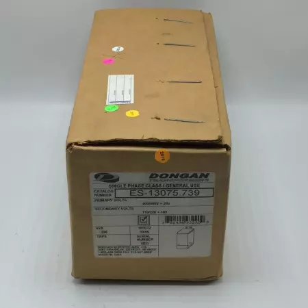 Dongan ES-13075.739 Single-Phase Transformer 0.1 kVA 