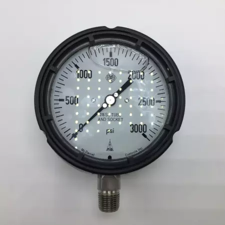 MCDANIEL MPB/SCN PRESSURE GAUGE 