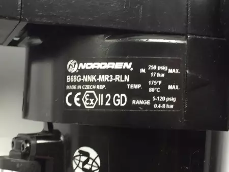 Norgren B68G-NNK-MR3-RLN Pneumatic Filter Assembly 