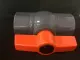 NEW HAYWARD QV1T150TE THREADED GRAY COMPACT PVC BALL VALVE, 1 1/2 INCH 