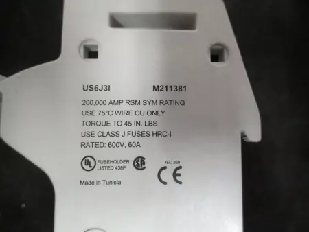  US6J3I 3 Fuse Holder Module with Light Alarm 60Amp 