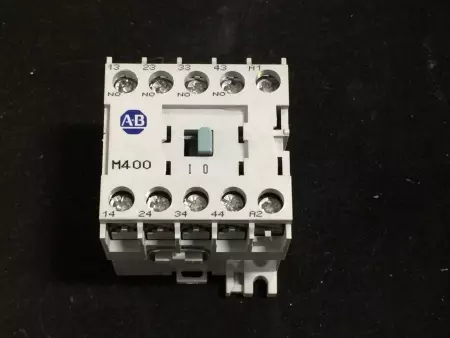 ALLEN BRADLEY 700DC-M400D24 CONTROL RELAY W/BUILT IN DIODE 24VDC 