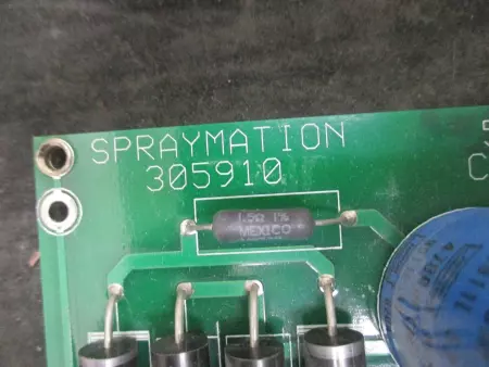 Spraymation 305910 Gun Driver Circuit Module 