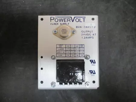  Powervolt BVA-24AS1.2 Power Supply 24VDC At 1.2Amp 