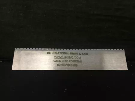 IKS 82396 PERFORATING BLADE .0341/.0361 X 36B X M2  (LOT OF 25) 